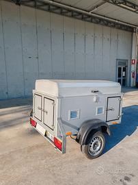 carrello per cani da caccia