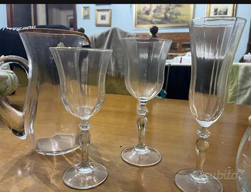 Servizio completo bicchieri cristallo 38 pezzi