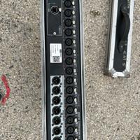 mixer Soundcraft Expression 1 con stage Box e case