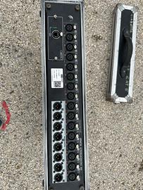mixer Soundcraft Expression 1 con stage Box e case