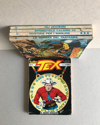 Stock di 7 fumetti TEX 