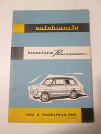 BIANCHINA PANORAMICA Autobianchi USO MANUTENZIONE