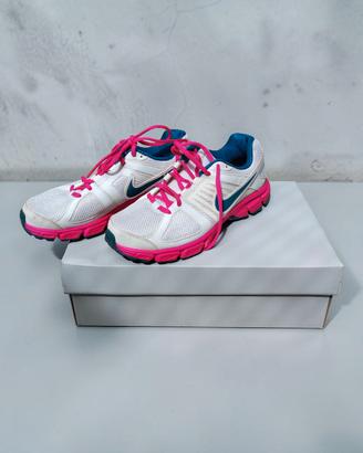 sneakers Nike donna bianco rosa