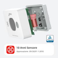 CPVAN Rilevatore Monossido di Carbonio 3 in 1, 10
