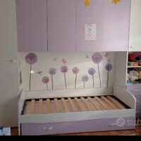 Cameretta a ponte appena smontata