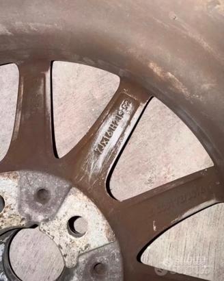 Cerch 16 bmw serie 2 senza tappi con gomme