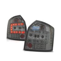 FANALI AUDI A4 B6 AVANT 01-04 LED FONDO CROMATO AF