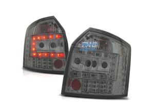 FANALI AUDI A4 B6 AVANT 01-04 LED FONDO CROMATO AF