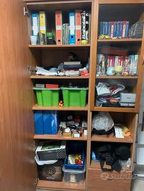 Mobile con anta vetrinetta e cassetto