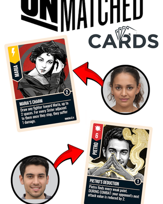 Carte personalizzate Unmatched