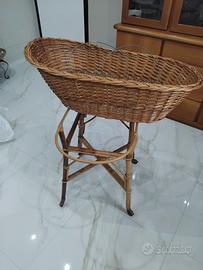 culla in vimini da rivestire