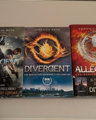 Libri Divergent, Allegiant e Insurgent