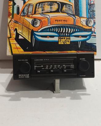 Autoradio vintage Renault
