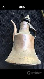 Brocca anfora innaffiatoio di metà secolo in rame