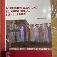 INTRODUZIONE ALLO STUDIO DIRITTO PUBBLICO E FONTI
