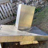 Cappa aspirante da cucina in acciaio inox