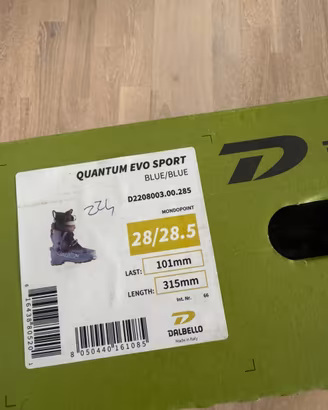 Scarpone Scialpinismo Dalbello quantum evo
