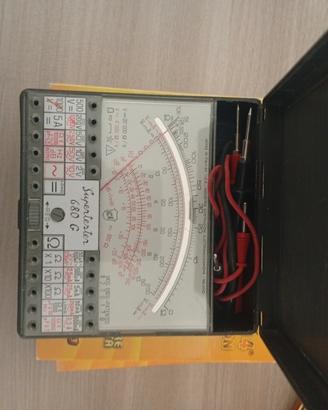 Multimetro analogico a lancetta ICE 680 G TOP di g