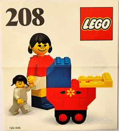 Lego 208 - Mother with Baby Carriage
