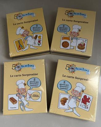 Le carte sorpresine Mulino Bianco/Clementoni