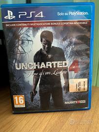 Uncharted 4: Fine di un Ladro PS4