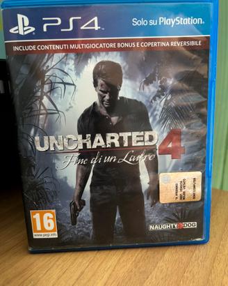 Uncharted 4: Fine di un Ladro PS4