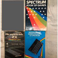 ZX SPECTRUM SINCLAIR 3 MANUALI RARI