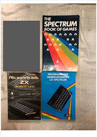 ZX SPECTRUM SINCLAIR 3 MANUALI RARI