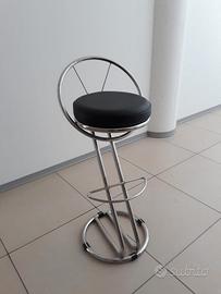 Sgabello elegante nero prestige