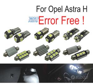 KIT 15 LAMPADE LED INTERNE PER OPEL ASTRA H OPC GT