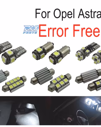 KIT 15 LAMPADE LED INTERNE PER OPEL ASTRA H OPC GT