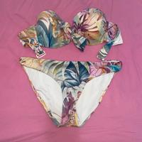 Bikini costume due pezzi floreale