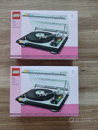 2 LEGO 40699 Giradischi retrò