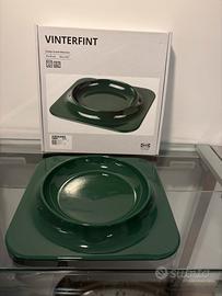 IKEA Vinterfint piatto verde scuro Gustaf Westman