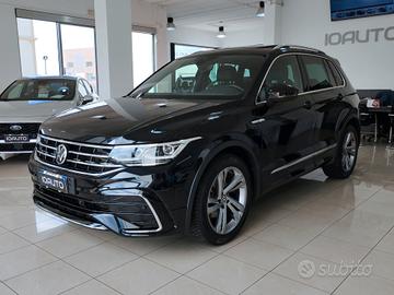 VW Tiguan 2.0 TDI 150cv DSG R-Line TETTO 2021