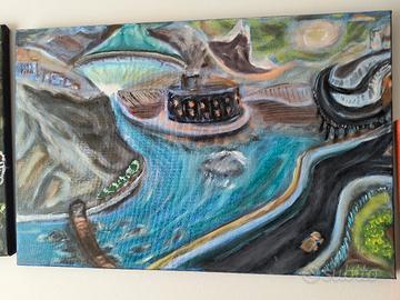 Valle con Cervino in sfondo