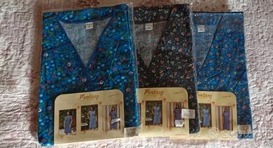 vestaglie donna n.3 pezzi  tg 5- tg.56/58