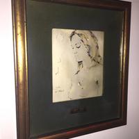Quadro d'Autore,Opera Tardonato su Lastra Argent