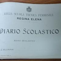 Diario scolastico Regia scuola regina Elena