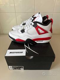 Nike Air Jordan 4 Retro Red Cement EU 43
