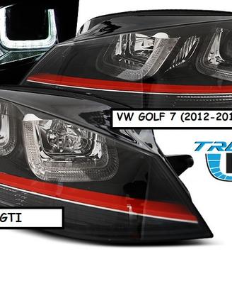 Coppia Fanali fari gti look GOLF 7 2012 2017