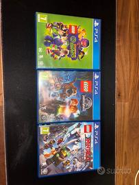 Lotto 3 Giochi LEGO per PS4