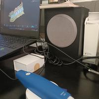Postazione di lavoro per odontotecnico
