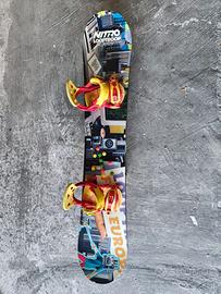 Nitro Cinema Snowboard 153 + Attacchi Burton M