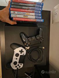 Ps4 pro 1tb + 7 giochi e 2 controller