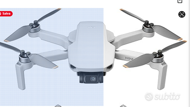 Drone DJI Mini 4K, fotocamera 4K HD