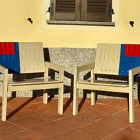 Poltroncine in legno di design anni 80’