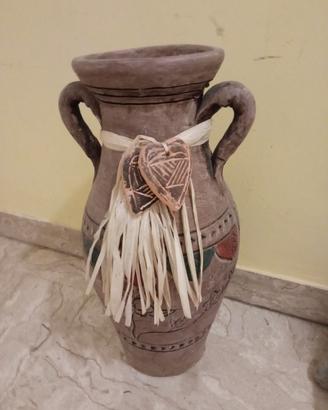 Tre Vasi terracotta e ceramica 