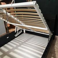 Letto mateimoniale contenitore