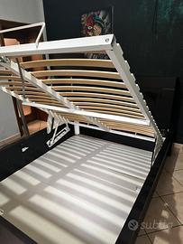 Letto mateimoniale contenitore